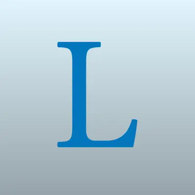 LK, студия красоты, лого-визитка